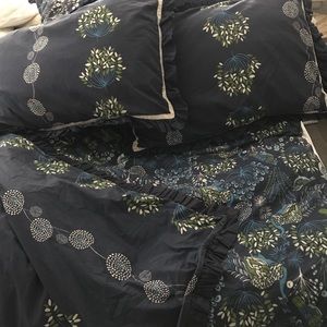 Anthropologie Bed Set